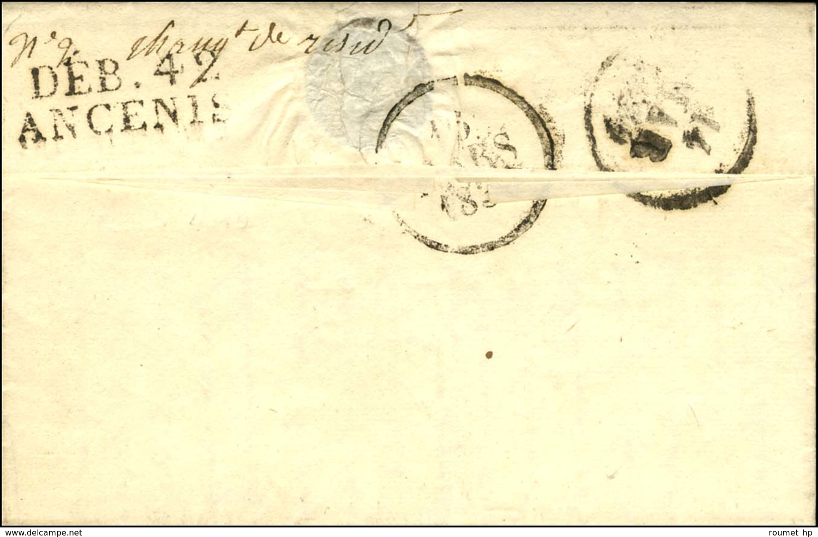 DEB. 42 / ANCENIS Sur Lettre Avec Texte Daté 1830. - SUP. - R. - 1801-1848: Précurseurs XIX