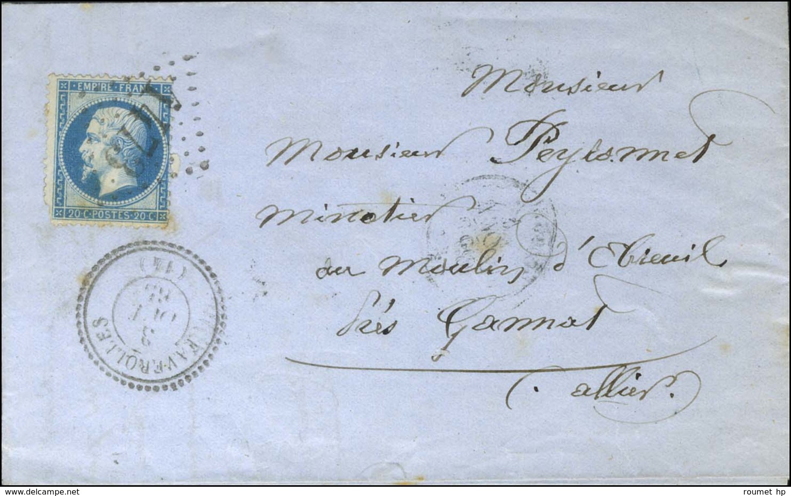 GC 1473 / N° 22 Pd Càd T 22 FAVEROLLES (14). 1865. - TB. - Altri & Non Classificati