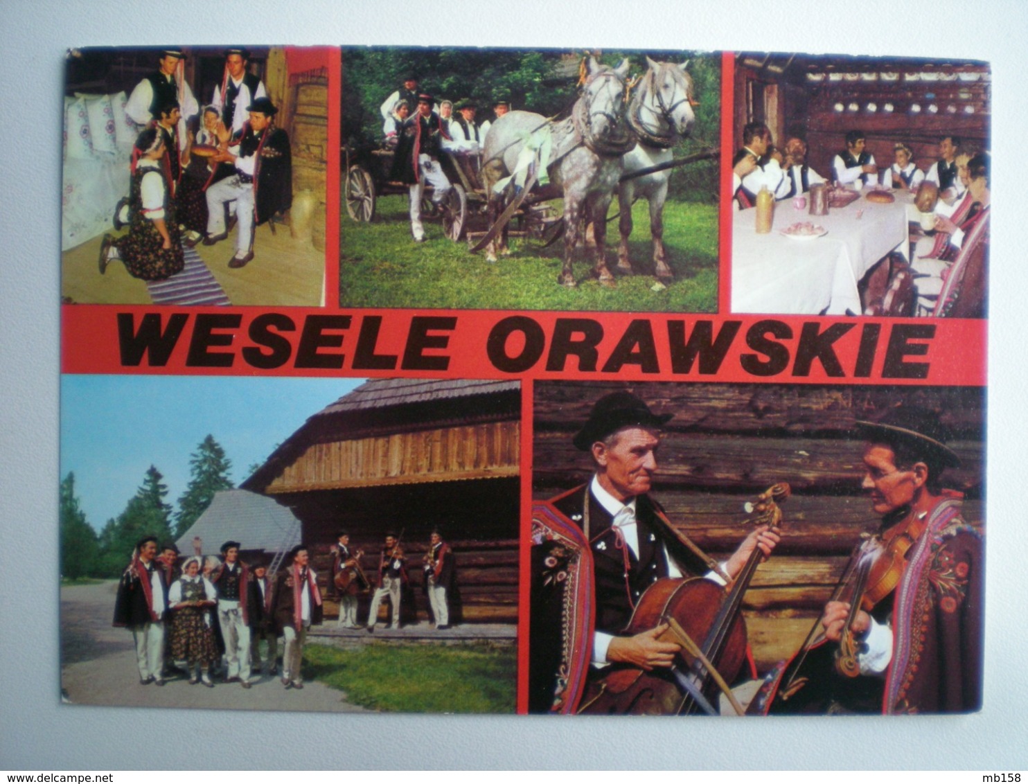 Pologne Polska Poland Folklore Typical Dress Costumes Tradition - Polonia