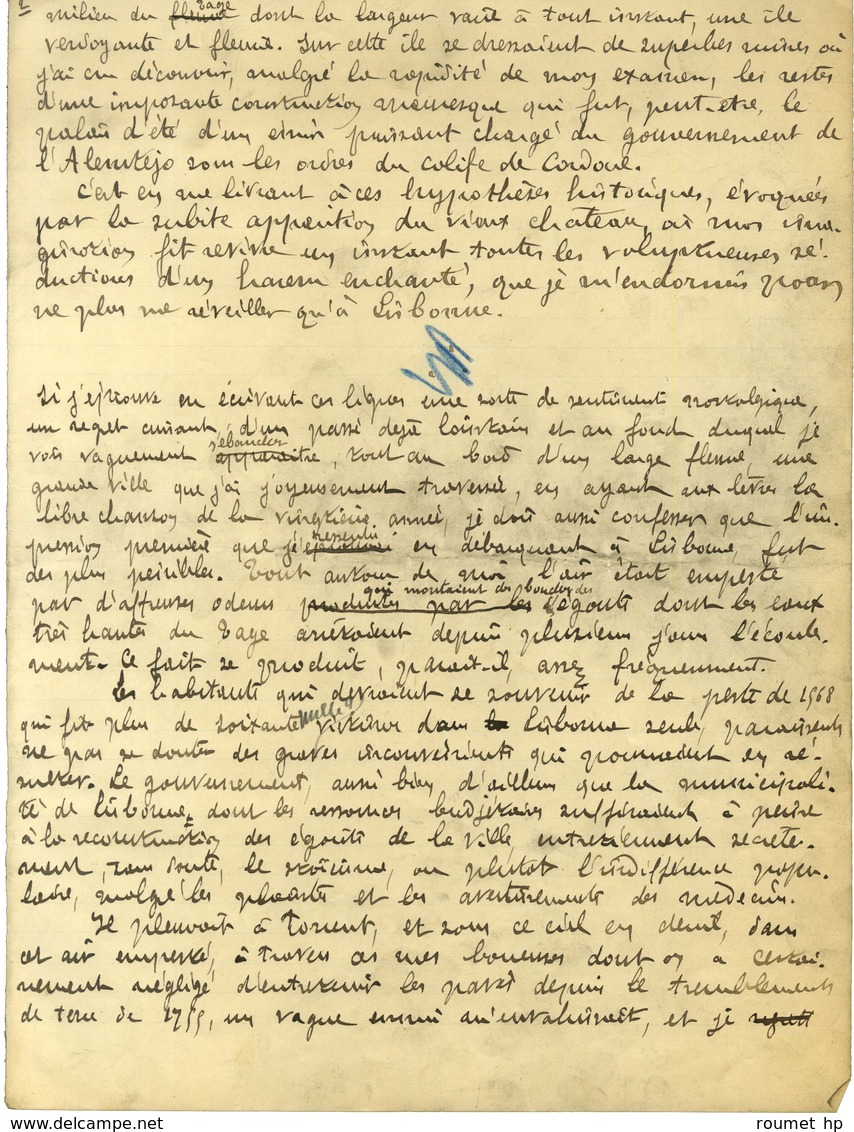 DAYOT Armand (1851-1934), Critique Et Historien D'art. -/- LISBONNE. - Sonstige & Ohne Zuordnung