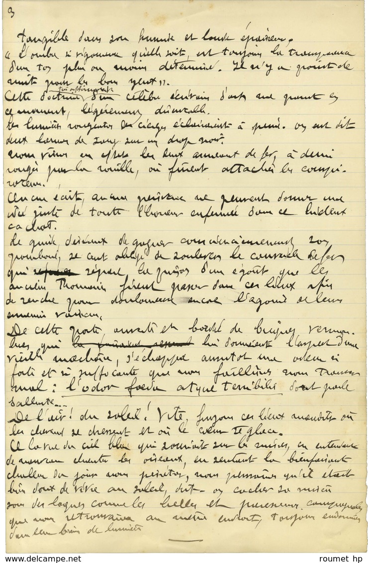 DAYOT Armand (1851-1934), critique et historien d'art. -/- LISBONNE.