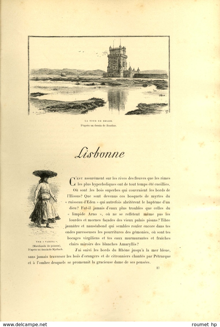 DAYOT Armand (1851-1934), critique et historien d'art. -/- LISBONNE.