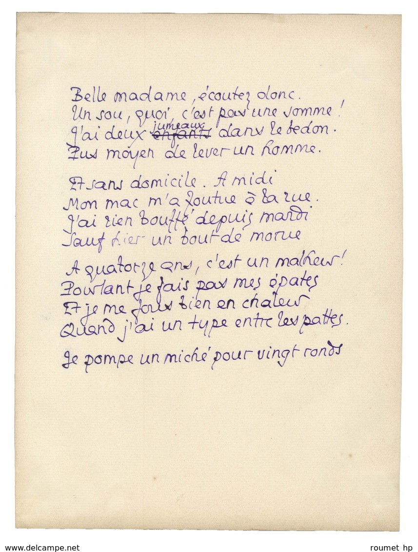 LOUYS Pierre, Pierre Louis, Dit (1870-1925), écrivain. - Sonstige & Ohne Zuordnung