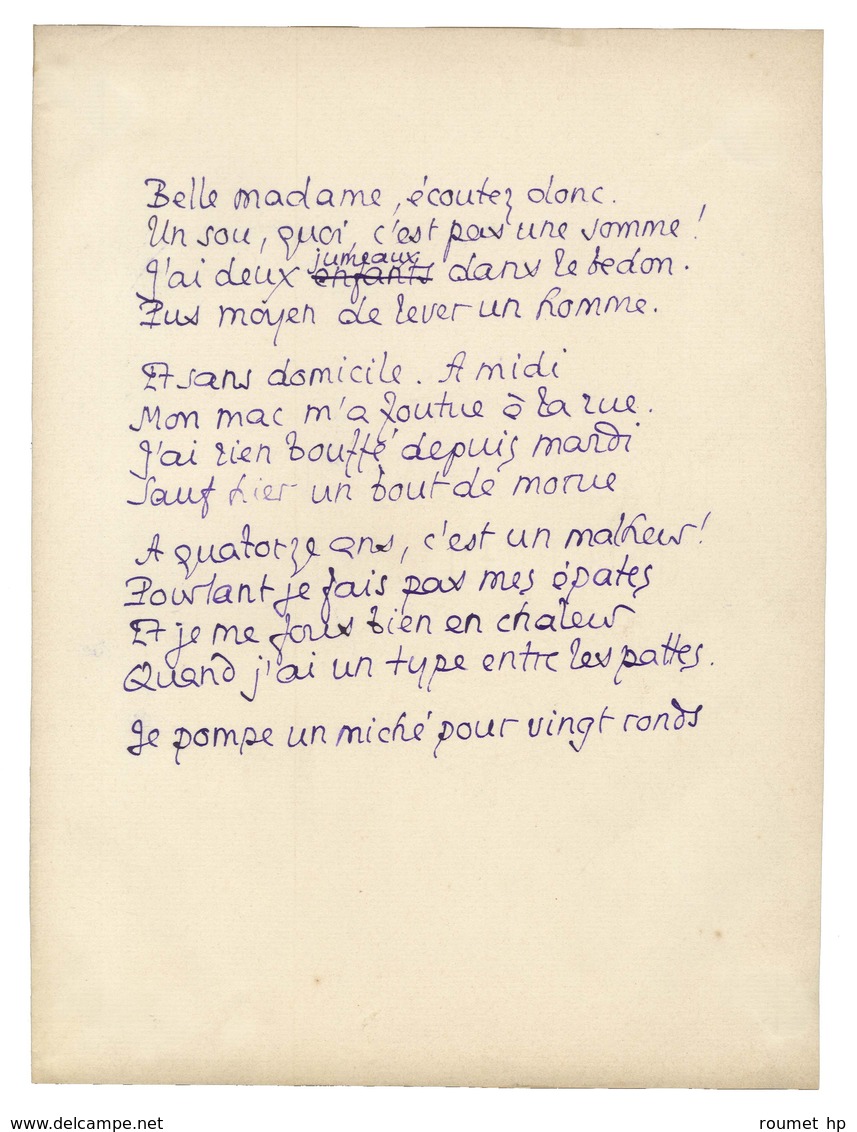 LOUYS Pierre, Pierre Louis, Dit (1870-1925), écrivain. - Autres & Non Classés