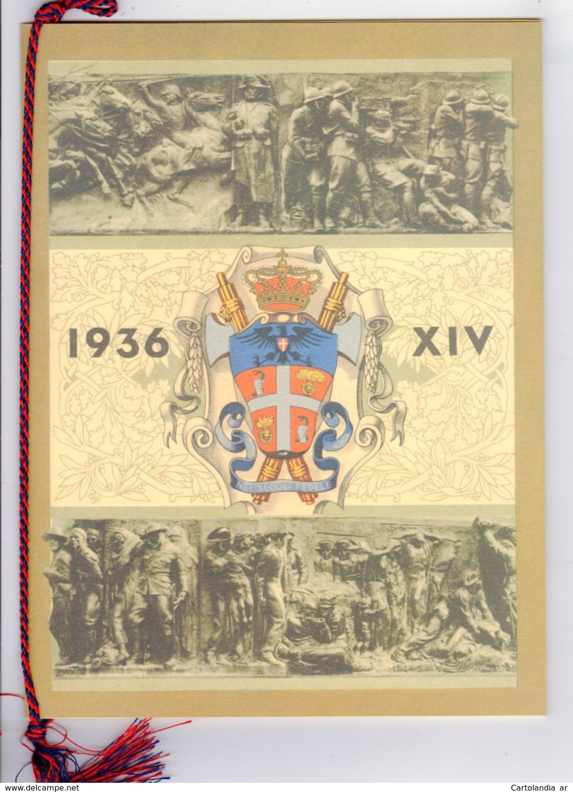 CARABINIERI - CALENDARI STORICI DAL 1934 AL 1942 - ID-2676.CC.L