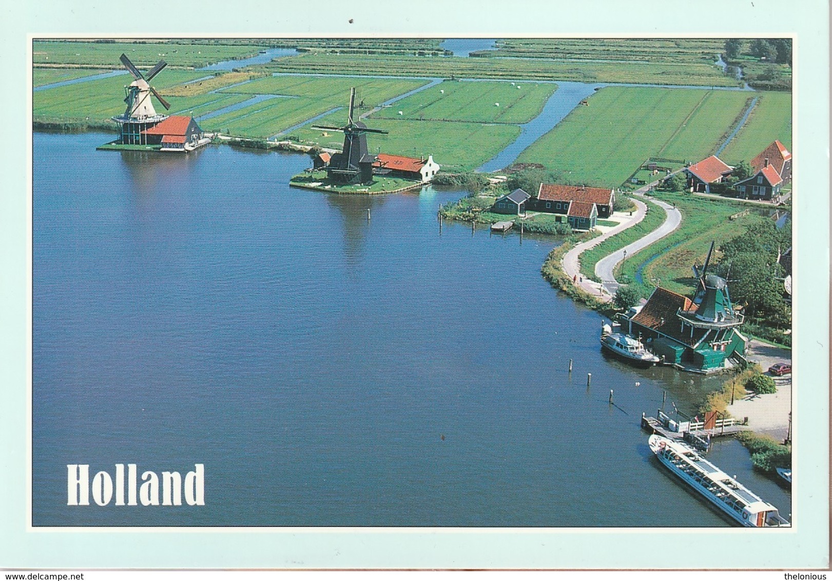 * Olanda - Famous Windmills Of The Zaanes Schans - Non Viaggiata - Altri & Non Classificati