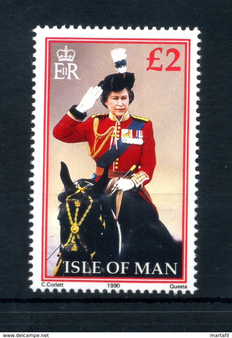 1990 MAN SET MNH ** 2£ - Isola Di Man