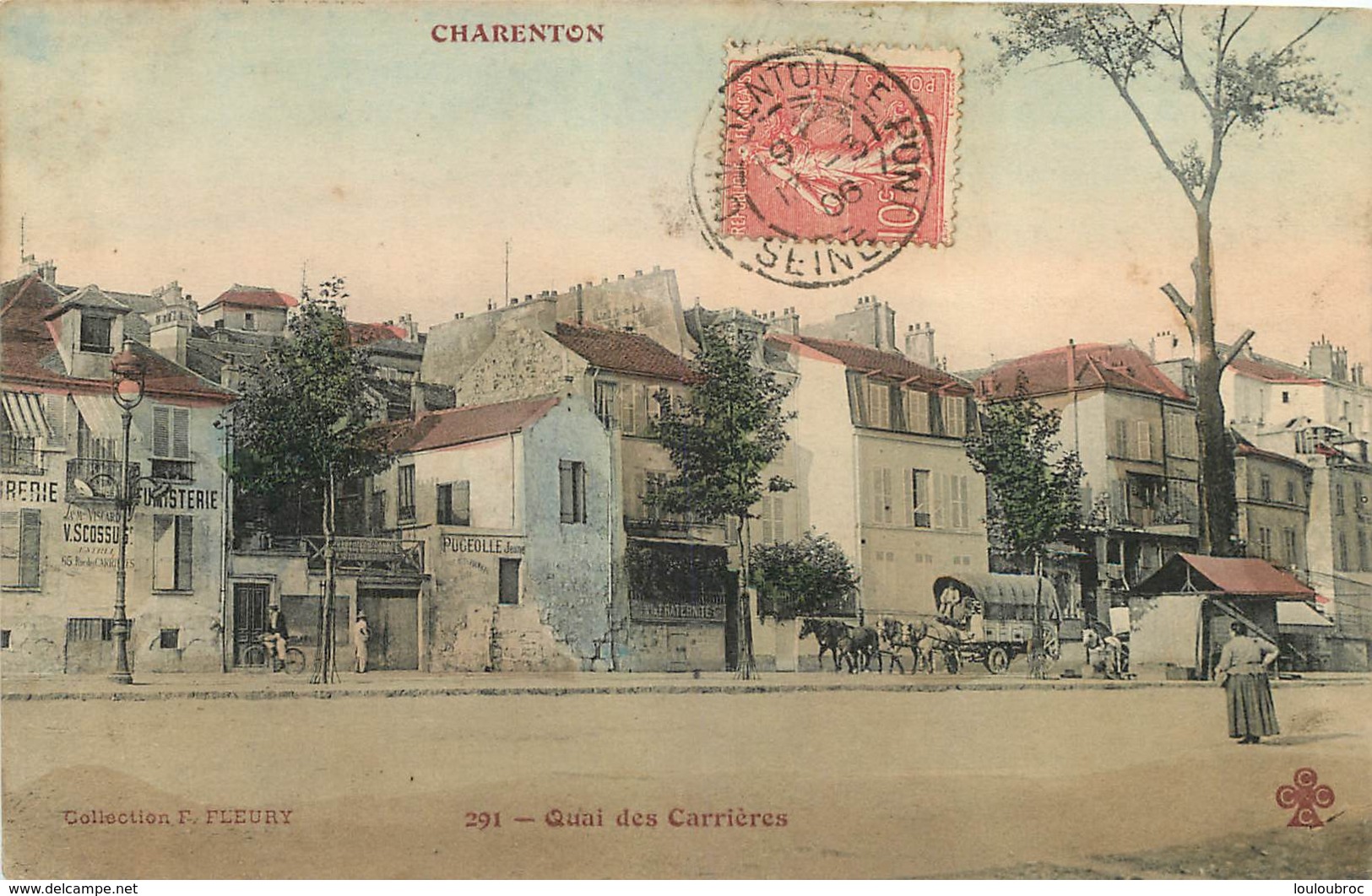 CHARENTON QUAI DES CARRIERES COLLECTION FLEURY - Charenton Le Pont