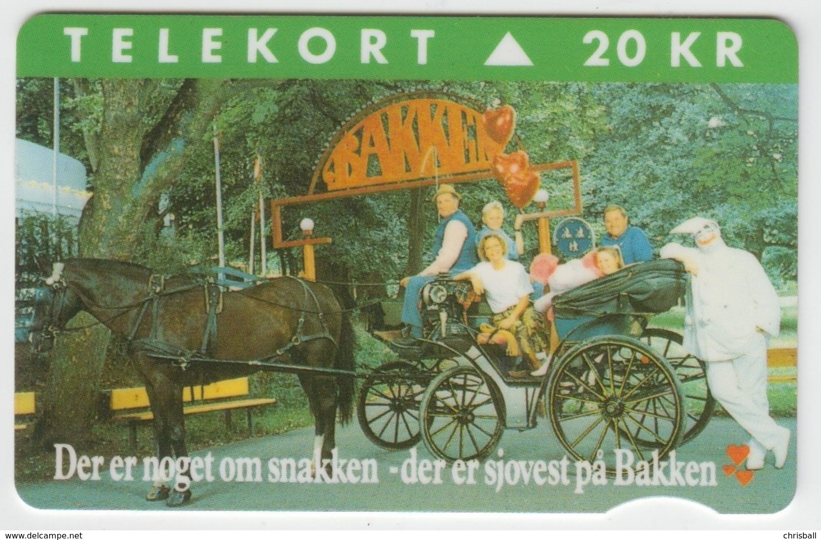 Denmark Phonecard - Superb Fine Used Phonecard 1994 Bakken - Denemarken