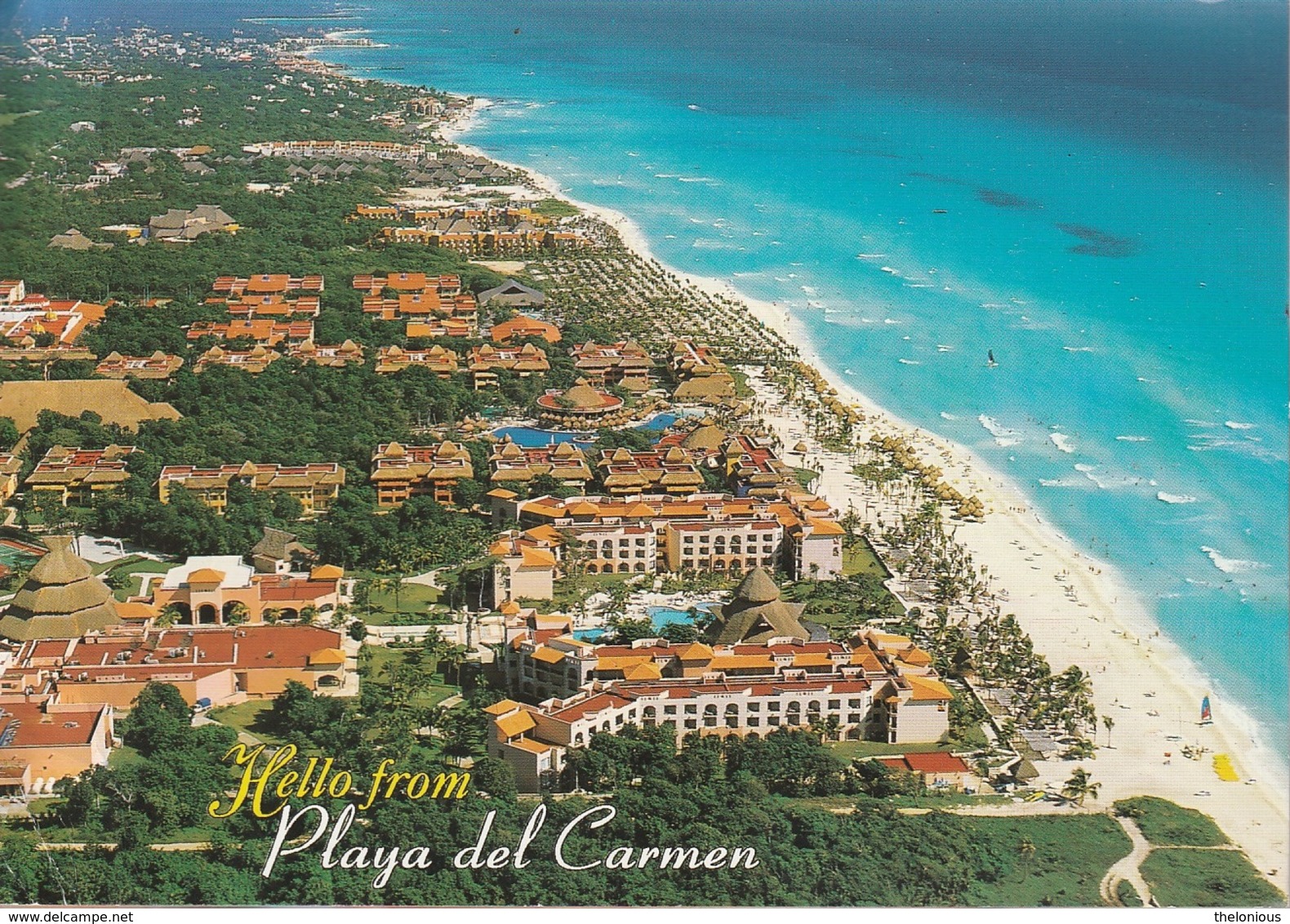 # Messico - Playa Del Carmen - Panorama - Non Viaggiata - Messico