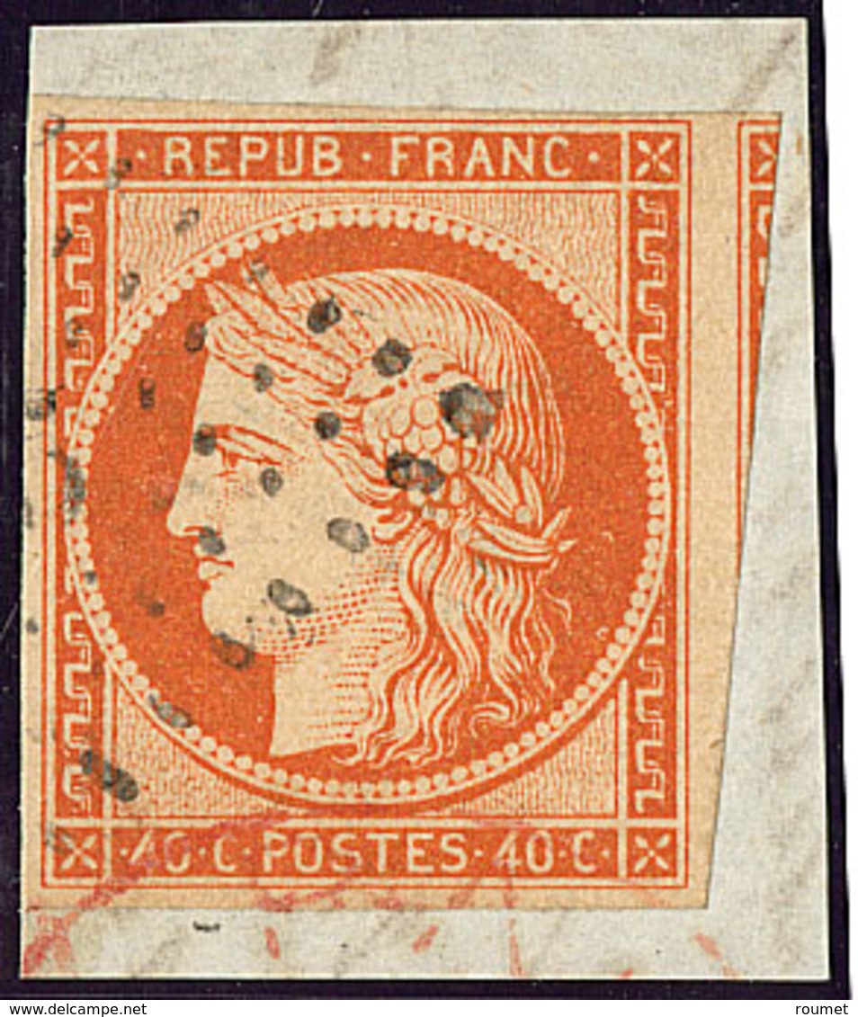 No 5, Un Voisin, Obl Pc Sur Petit Fragment. - TB - 1849-1850 Ceres