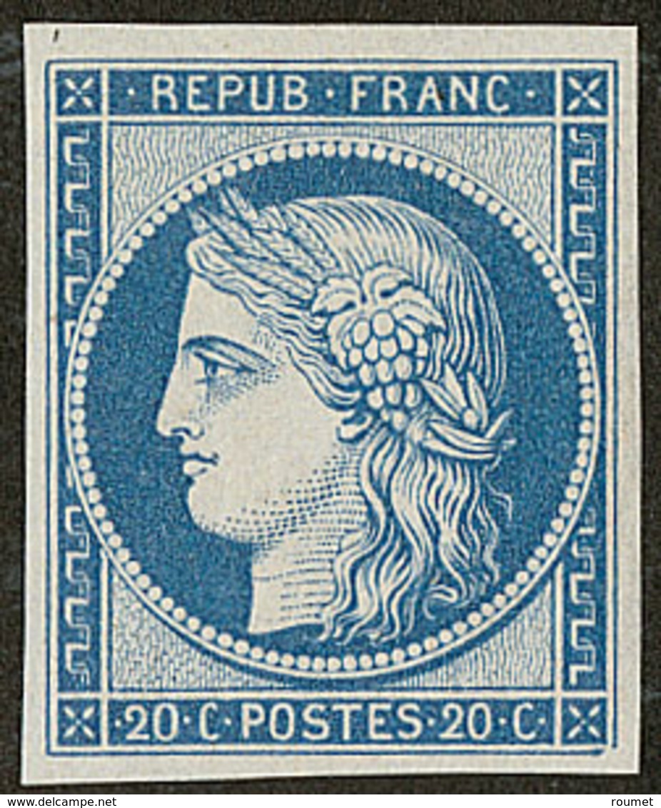 ** Réimpression. No 8f, Très Frais. - TB - 1849-1850 Ceres