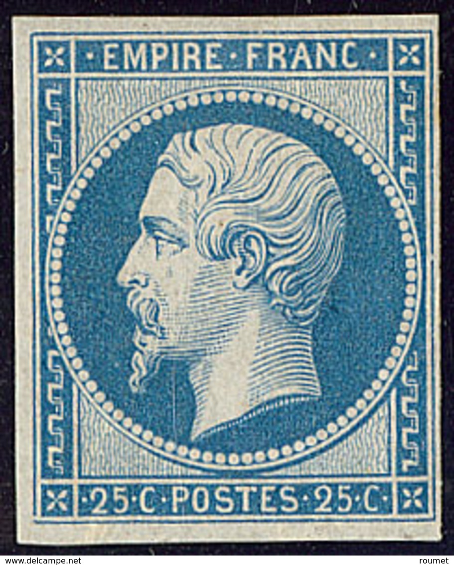 * No 15, Bleu, Très Frais. - TB. - R - 1853-1860 Napoléon III