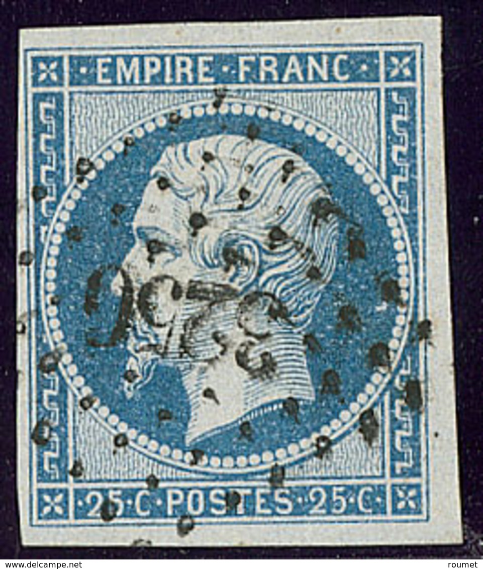 No 15, Obl Pc 3256. - TB - 1853-1860 Napoléon III