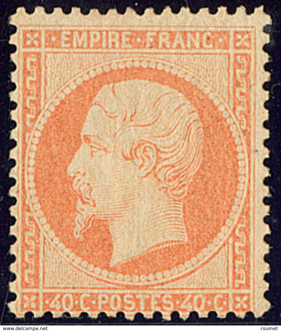 * No 23, Orange, Très Frais. - TB. - R - 1862 Napoléon III