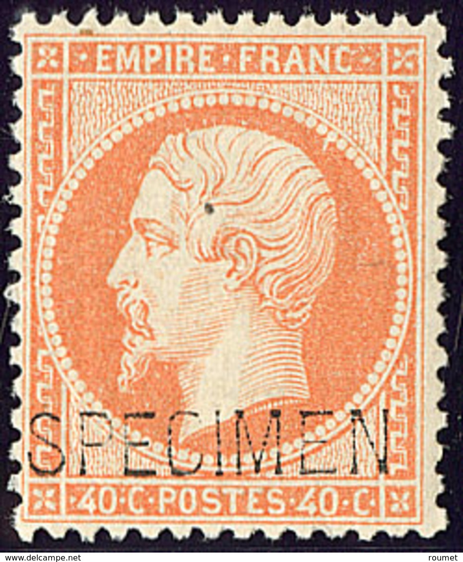 ** Surchargé "SPECIMEN". No 23d, Très Frais. - TB. - R - 1862 Napoleon III