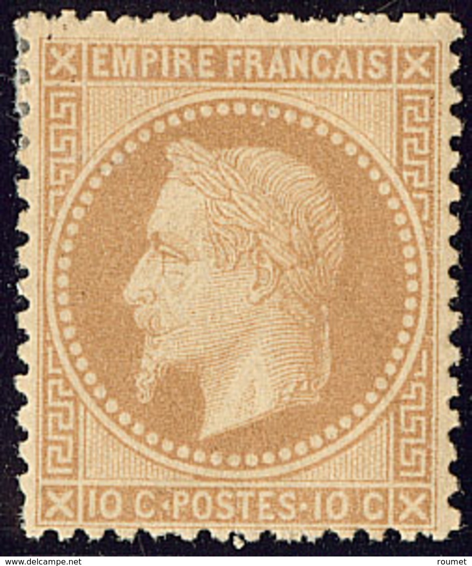 * No 28B. - TB - 1863-1870 Napoléon III Lauré