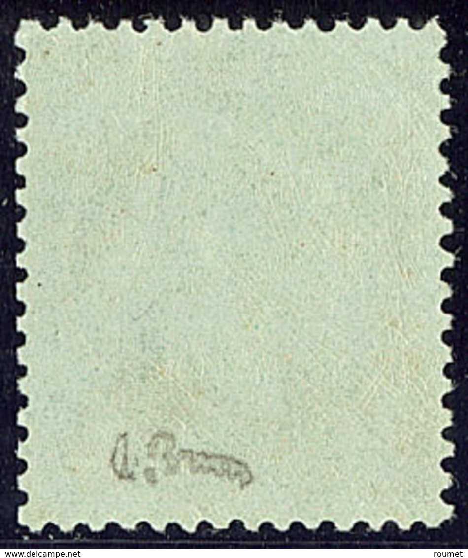 ** No 35, Vert Pâle Sur Bleu. - TB. - R - 1870 Siège De Paris