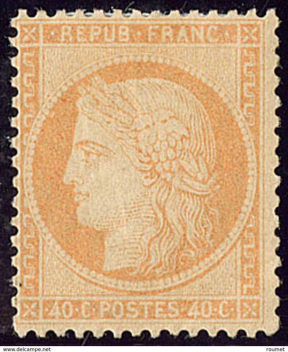 * No 38a Jaune-orange, Très Frais. - TB - 1870 Siège De Paris