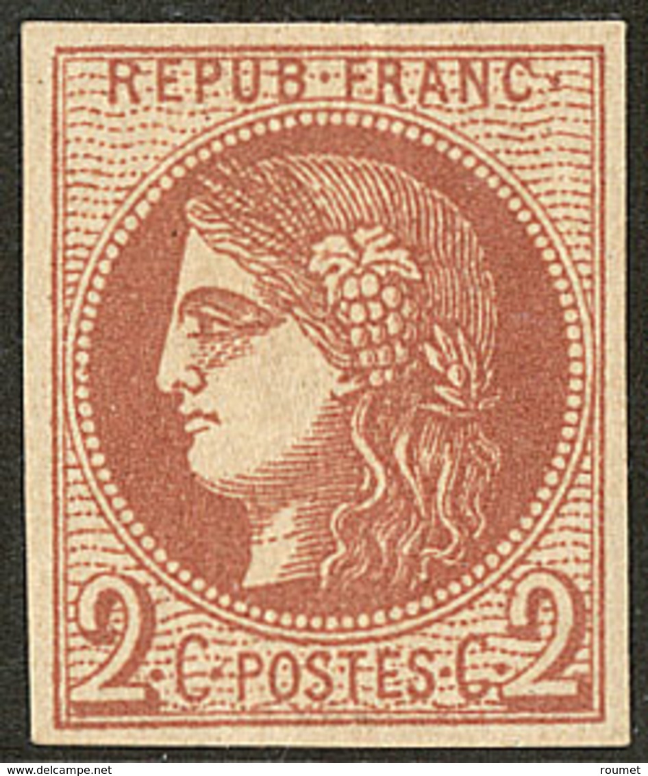 * No 40II, Très Frais. - TB - 1870 Ausgabe Bordeaux