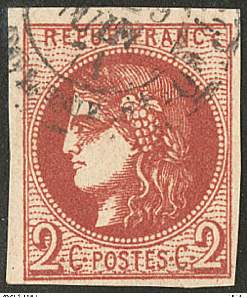 No 40IIc, Obl Cad. - TB - 1870 Emisión De Bordeaux