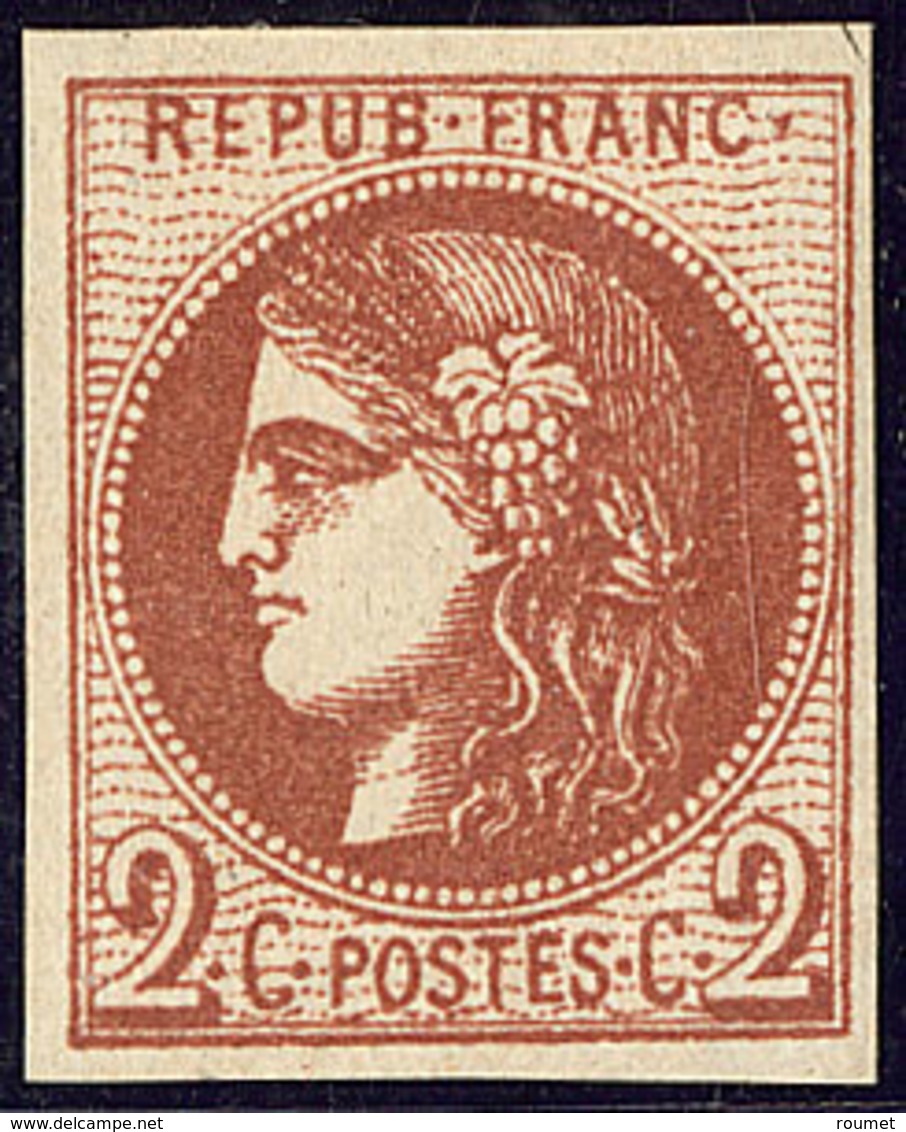 (*) No 40IId, Nuance Très Foncée, Superbe - 1870 Emission De Bordeaux