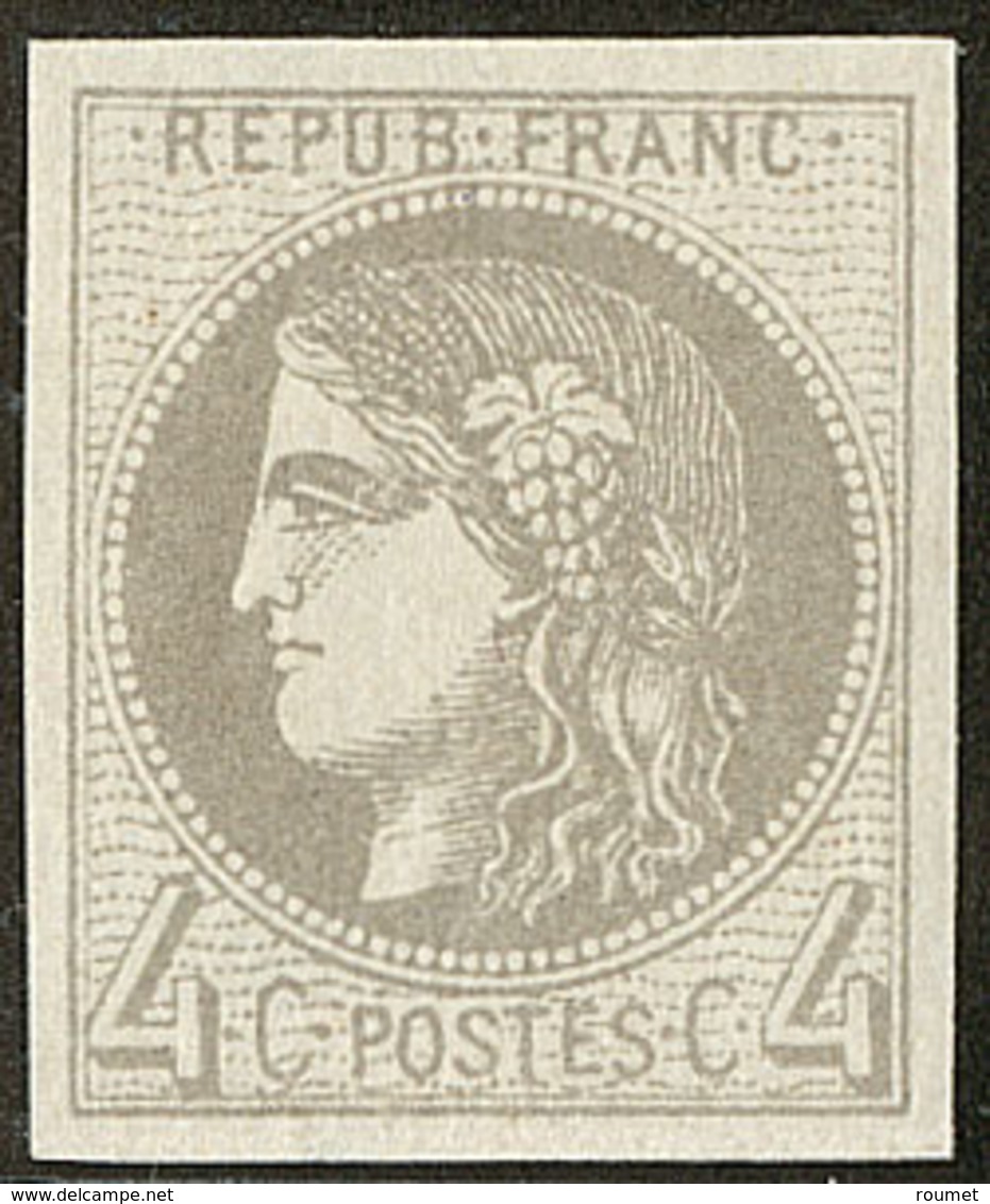 ** No 41II, Gris, Très Frais. - TB - 1870 Emission De Bordeaux