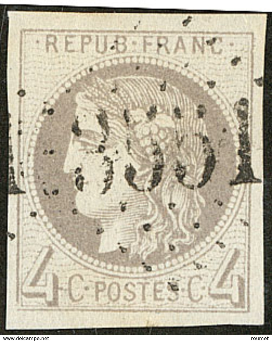 No 41II, Nuance Foncée, Obl Gc 3551, Jolie Pièce. - TB - 1870 Emission De Bordeaux