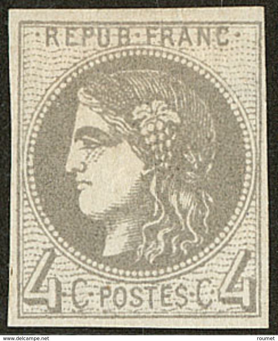 * No 41IIe, Gris Foncé, Aminci, TB D'aspect - 1870 Emissione Di Bordeaux