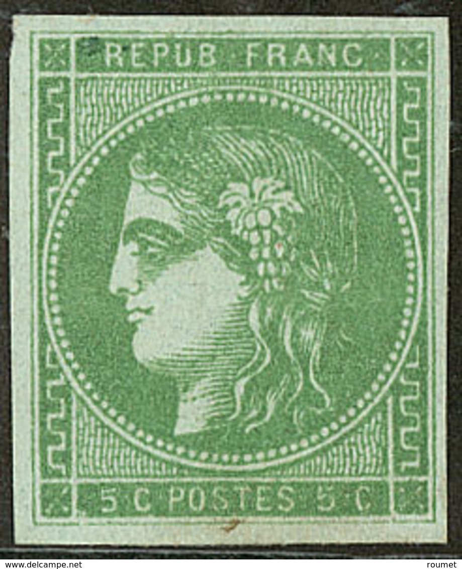 * No 42IIg, Gomme Diminuée Sinon TB - 1870 Bordeaux Printing