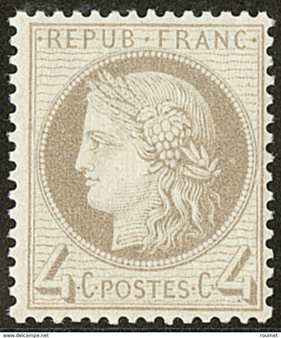 ** No 52d, Gris Clair, Très Frais. - TB - 1871-1875 Cérès