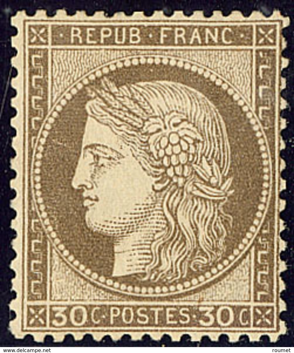 * No 56, Brun, Très Frais. - TB. - R - 1871-1875 Cérès