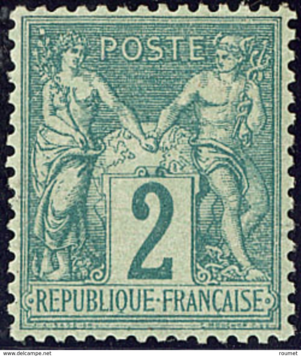 * No 62, Quasiment **, Très Frais Et Centré. - TB. - R - 1876-1878 Sage (Type I)