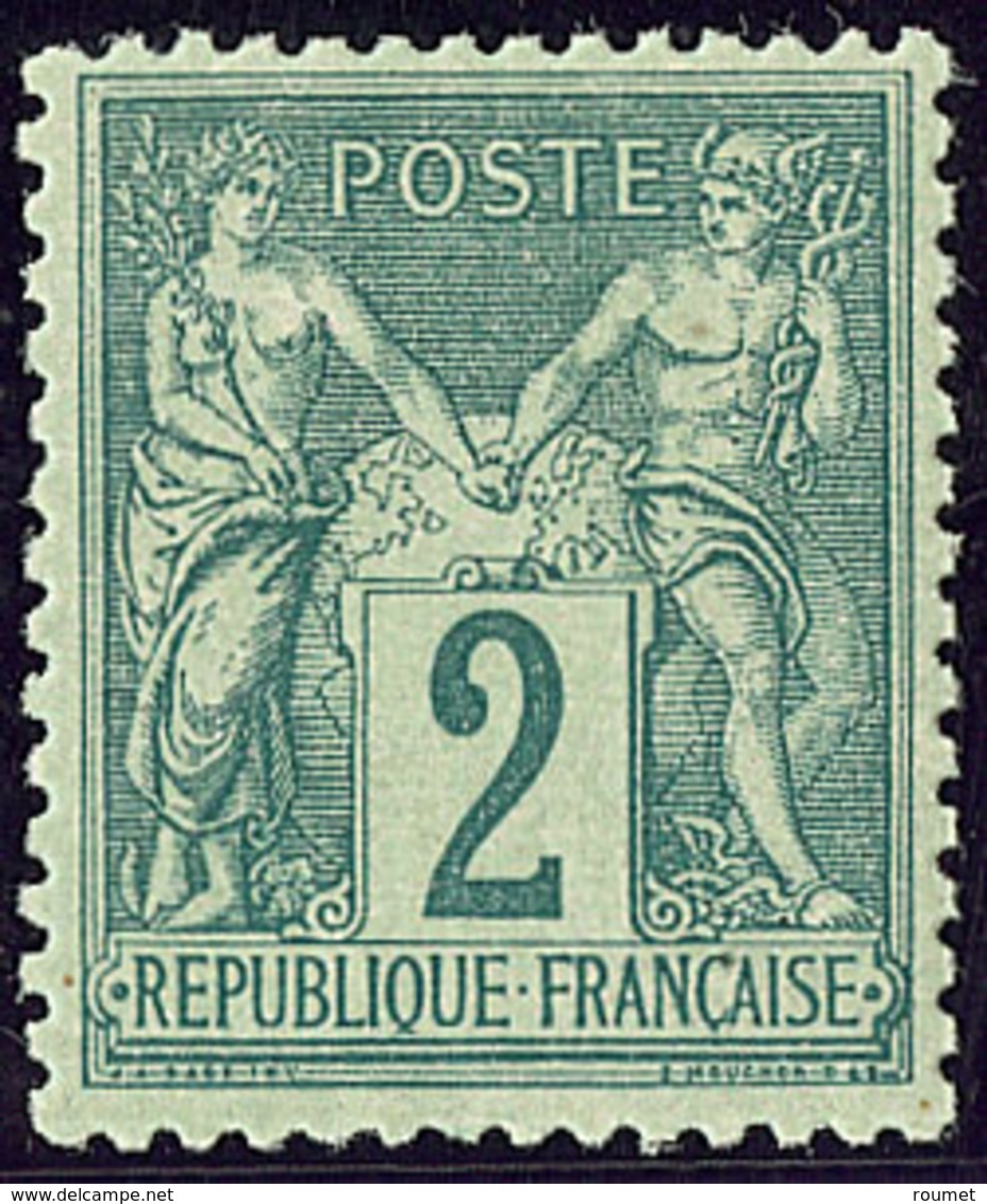 ** No 74, Très Frais. - TB - 1876-1878 Sage (Type I)