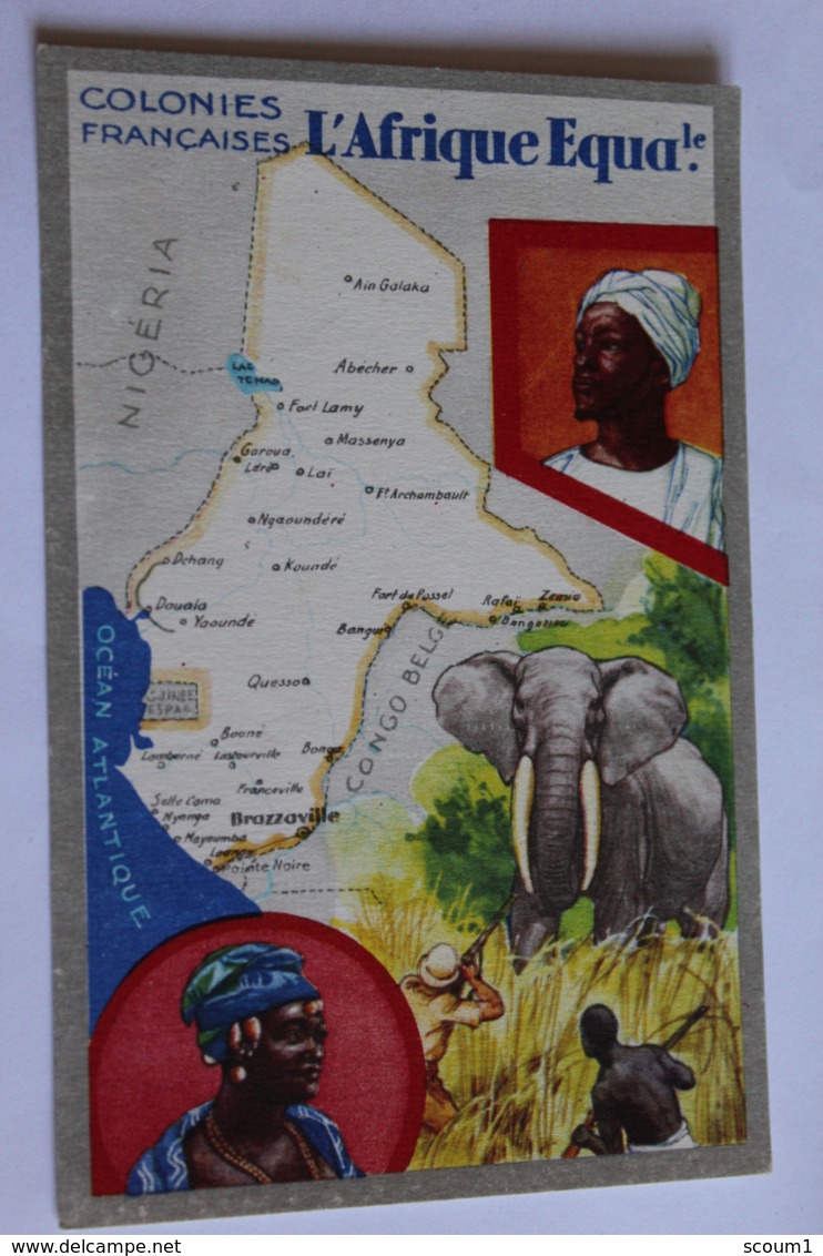 Colonies Francaises L Afrique Equatoriale Edit Par Les Produits Du Lion Noir - Afrique Du Sud