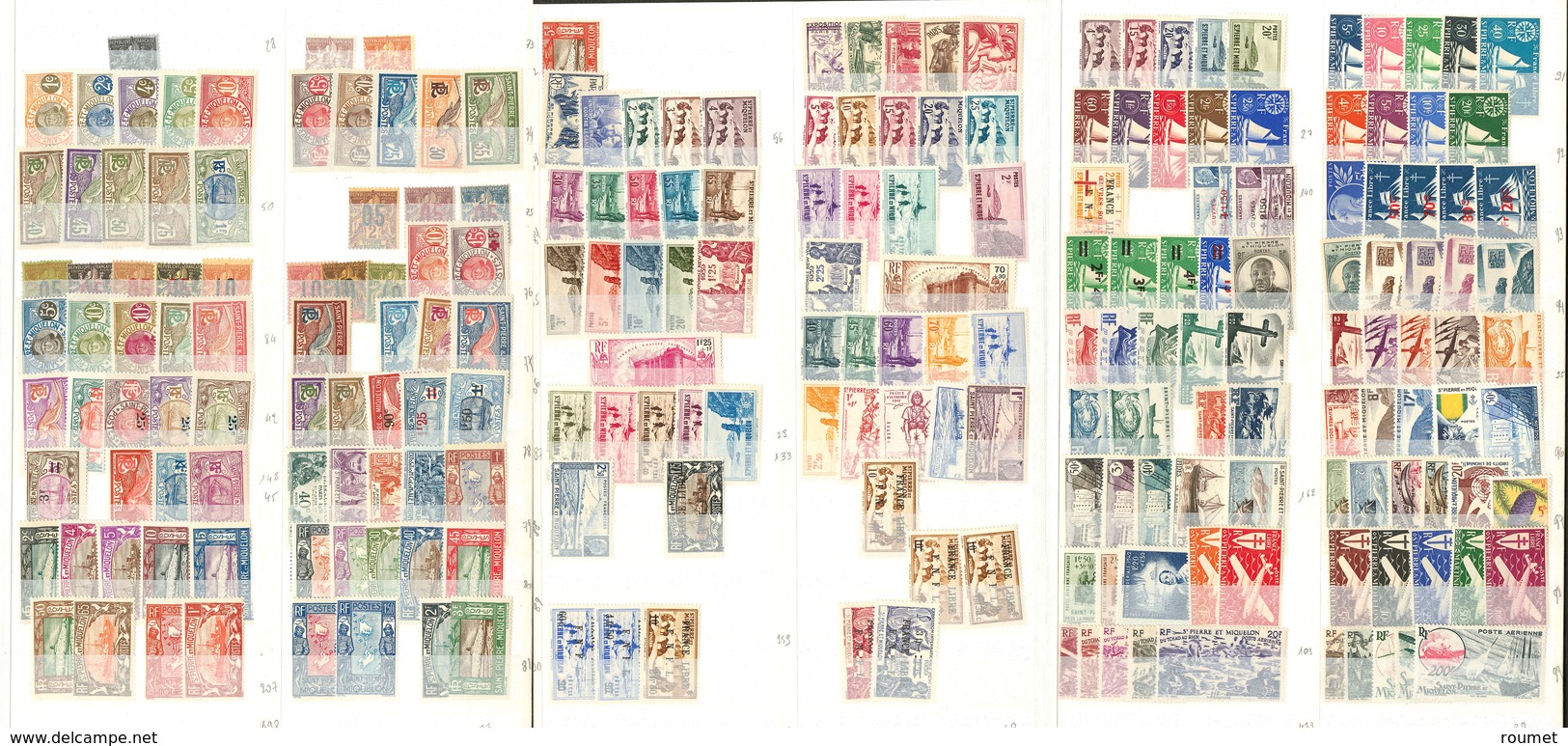 ** Collection. 1892-1956 (Poste, PA, Taxe), Valeurs Moyennes Et Séries Complètes. - TB - Otros & Sin Clasificación