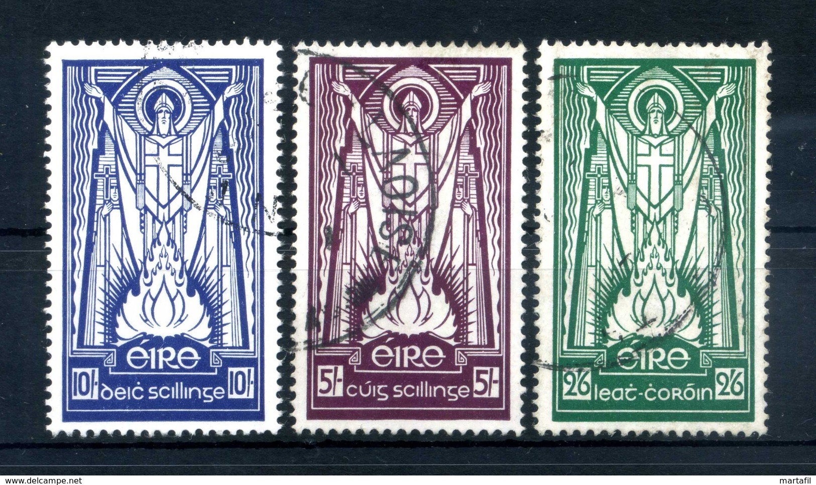 1969 IRLANDA N.230A/231 SET USATO - Gebruikt