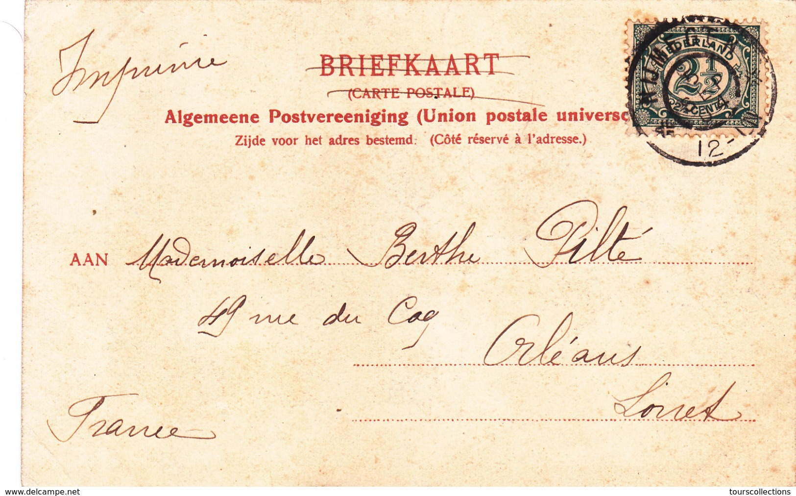 CPA PAYS BAS - HOLLANDE - NETHERLAND @ BUNSCHOTEN - Over De Onderdeur En 1904 - Bunschoten
