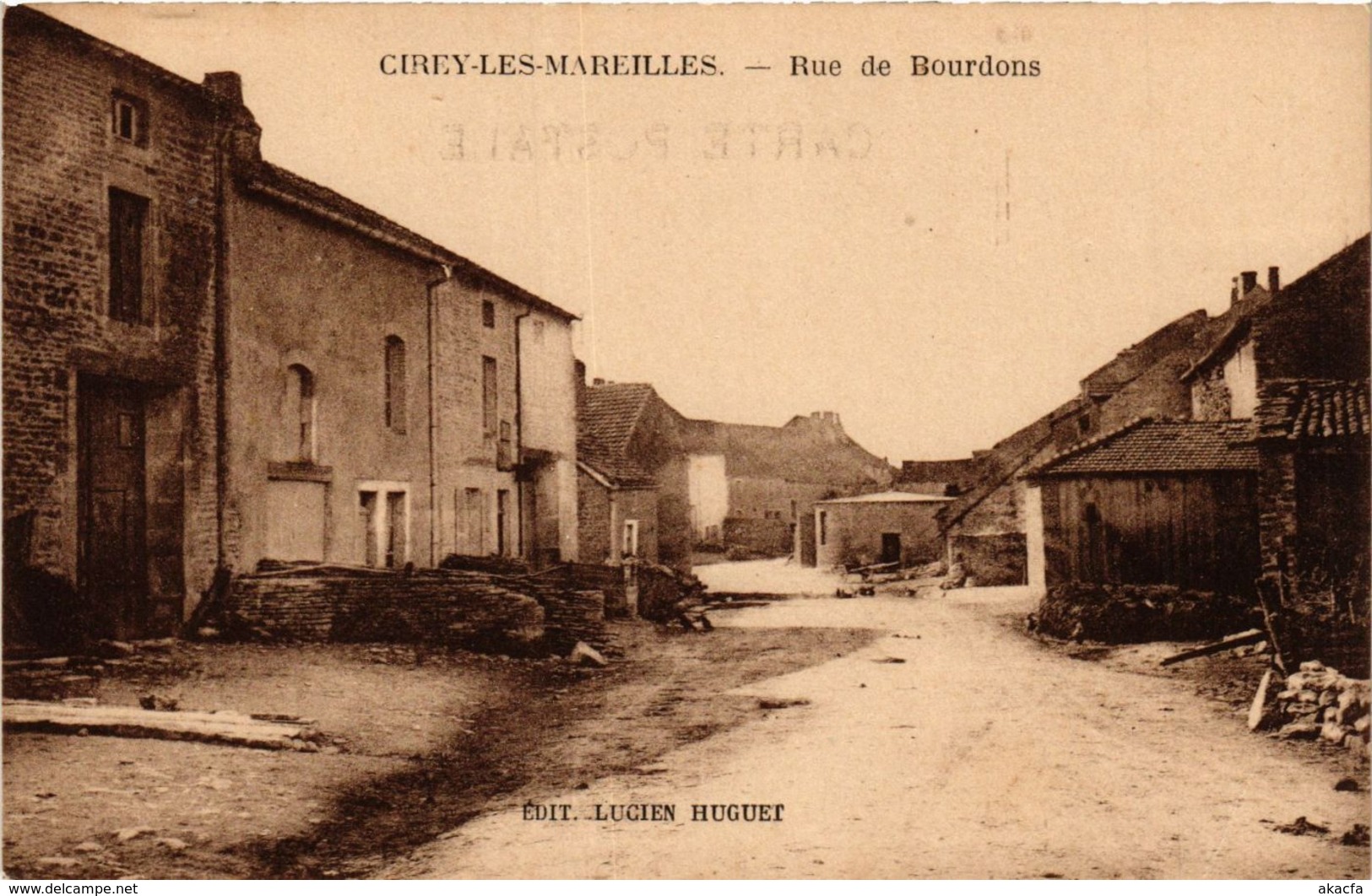 CPA CIREY Les Mareilles - Rue De Bourdons (277145) - Autres & Non Classés