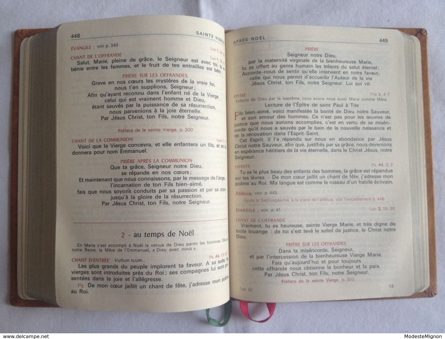 Missel Biblique Des Dimanches Et Des Fêtes. Imprimatur de Joseph, Card. Lefebvre. A.C.R. - Editions Tardy, 1969.