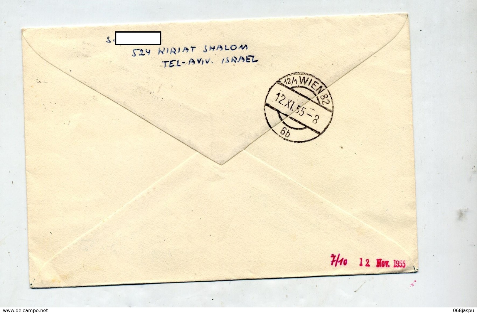 Lettre Fdc 1955 Armoirie - FDC