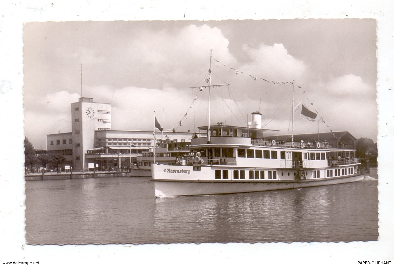 BINNENSCHIFFE - BODENSEE, MS "RAVENSBURG", 1959 - Paquebots