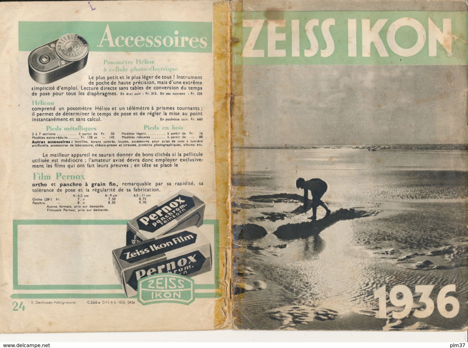 Catalogue ZEISS IKON 1936 - Autres & Non Classés