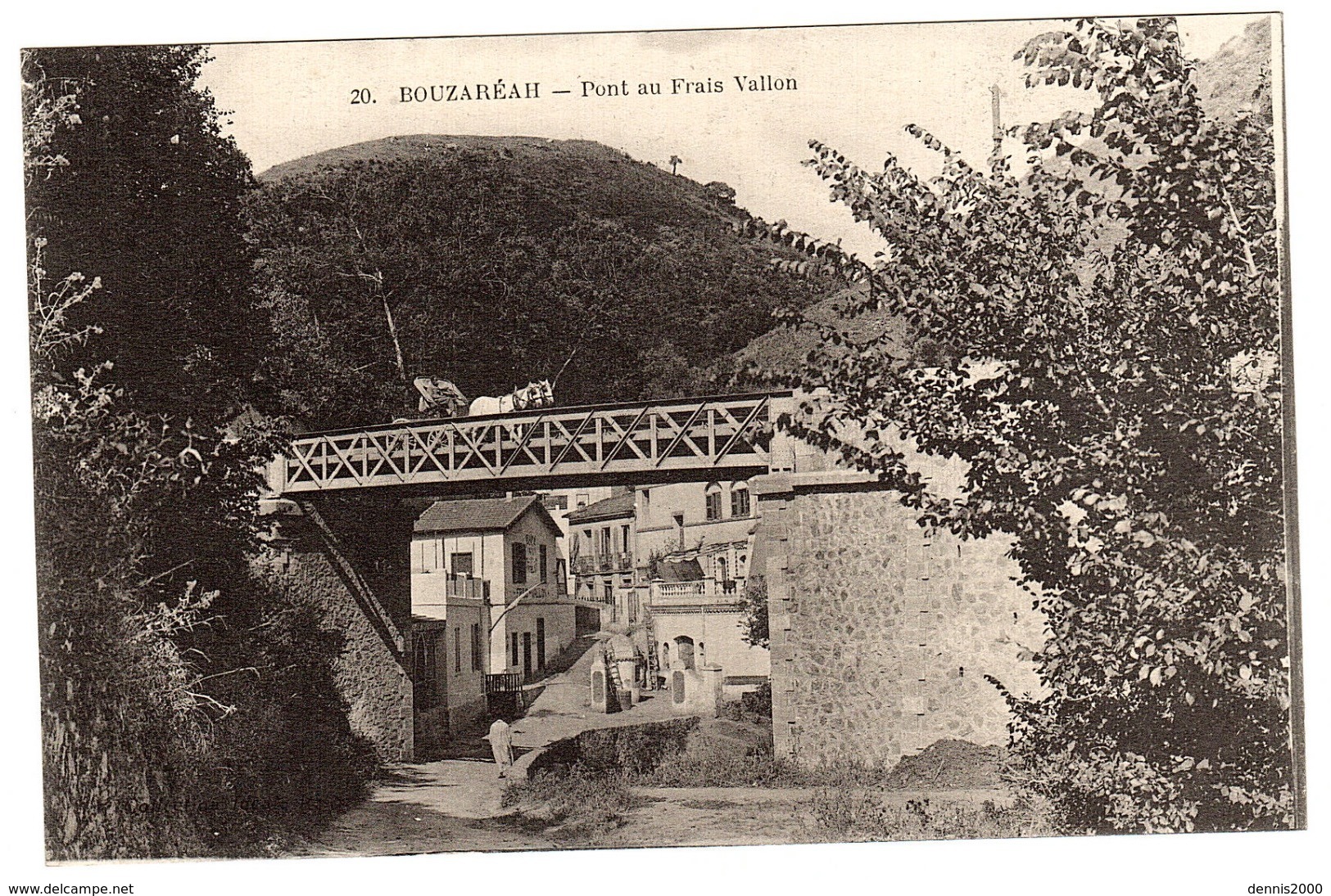 BOUZAREAH - Pont Au Frais Vallon - Ed. Collection Idéale P. S. - Other & Unclassified