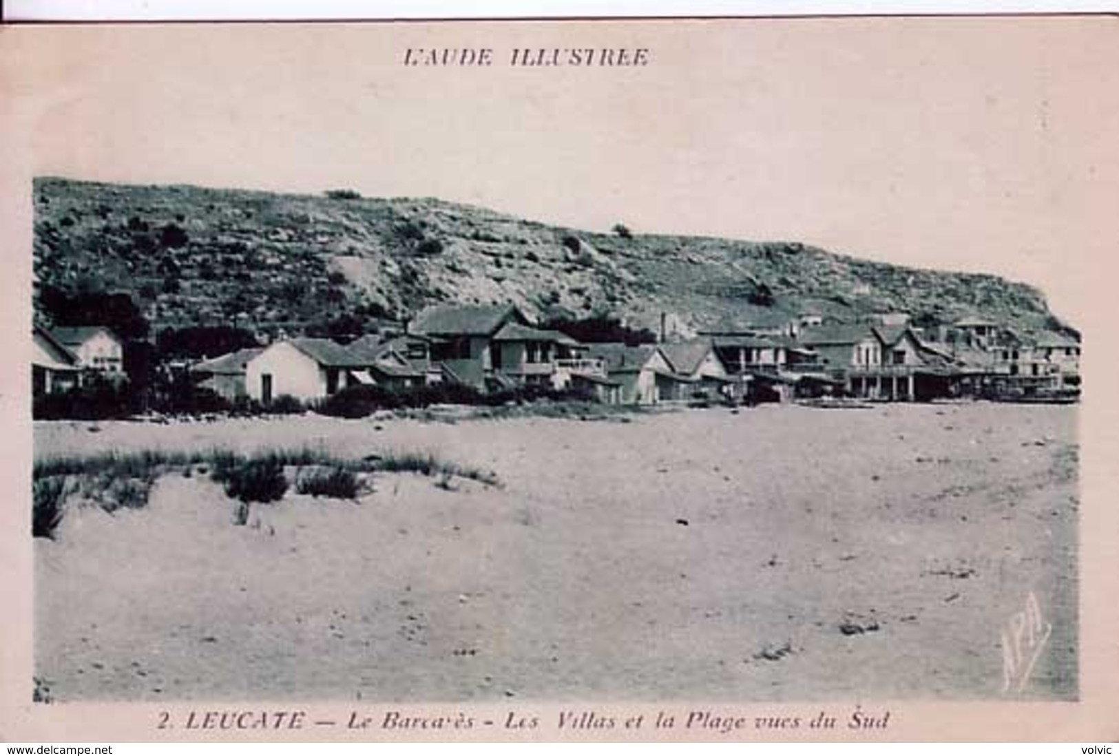 11 - LEUCATE - Le Barcarès - Les Villas Et La Plage Vues Du Sud - - Leucate