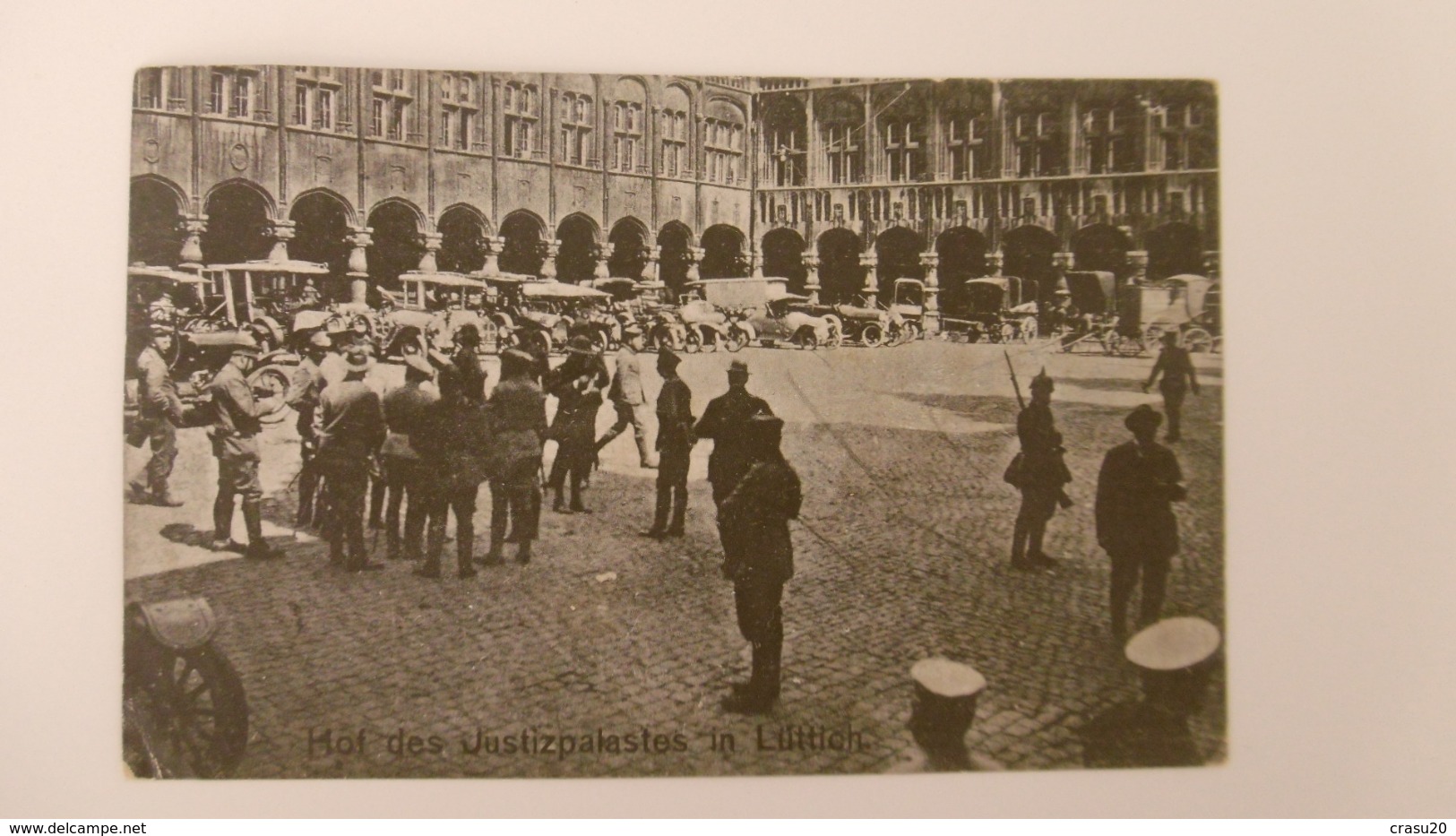 Troupes Allemandes A Liège WWI - Autres & Non Classés