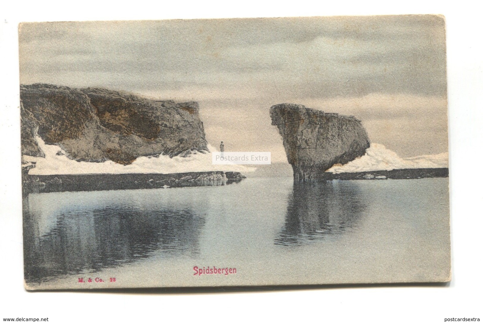 Spidsbergen, Spitzbergen - Old Norway Postcard - Norway