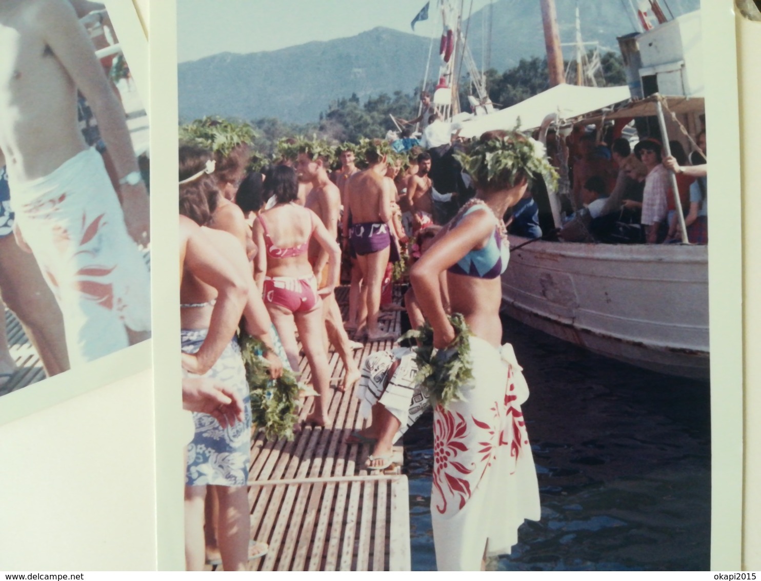 Corfu Corfou Korfu Κέρκυρα Κόρκυρα Grèce Greek  CLUB MÉDITERRANÉE TOURISTES DE BELGIQUE MAILLOTS PLAGE MER 30 PHOTOS