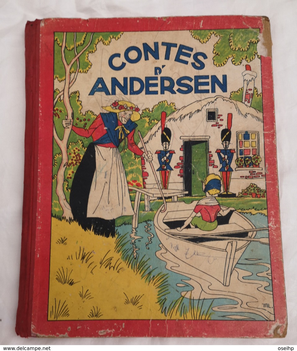 ENFANTINA - CONTES D'ANDERSEN Illustrations Leroy Livre Ancien 1937 - Encyclopédies