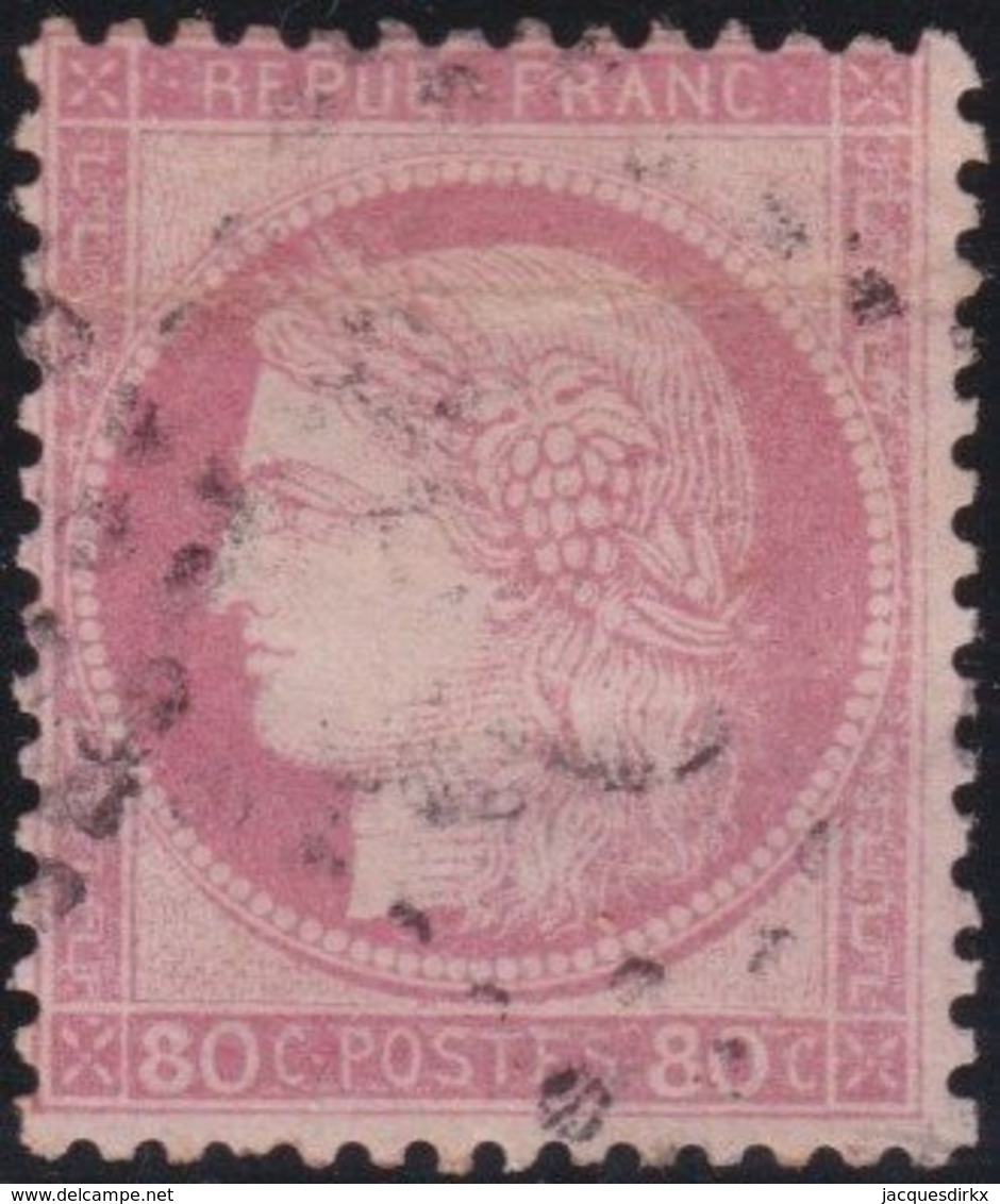 France  .   Yvert   .     57       .     O          .       Oblitéré - 1871-1875 Cérès